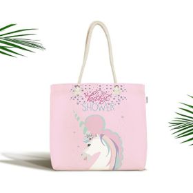 RealHomes Baby Shower Unicorn At Tasarımlı Kumaş Bebek Çantası