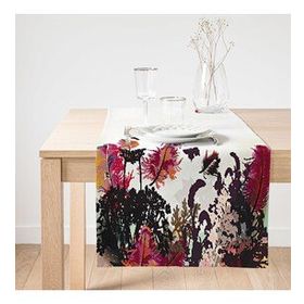 Realhomes Butterfly Dijital Baskılı Modern Süet Runner
