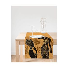 Realhomes Etnik Afrika Desenli Modern Süet Runner