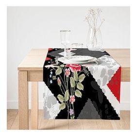 Realhomes Fashion Özel Tasarım Dijital Baskılı Modern Süet Runner