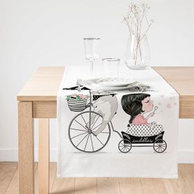 Realhomes Fashion RUNNER731 Girl Dijital Baskılı Modern Özel Tasarım Runner