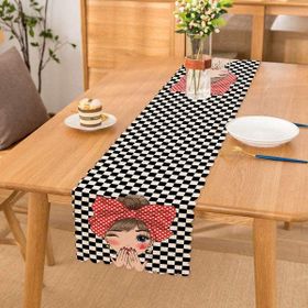 Realhomes Fashion RUNNER731 Girl Dijital Baskılı Modern Özel Tasarım Runner