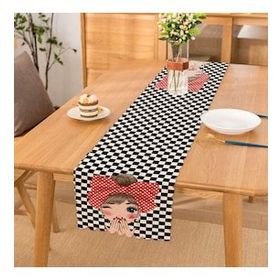 Realhomes Fashion RUNNER731 Girl Dijital Baskılı Modern Özel Tasarım Runner