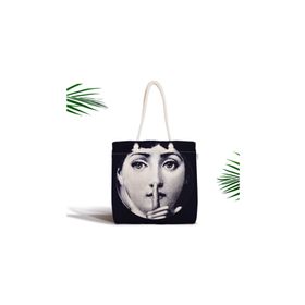 RealHomes Fornasetti Profumi: Scented Candle Modern Fermuarlı Kumaş Çanta