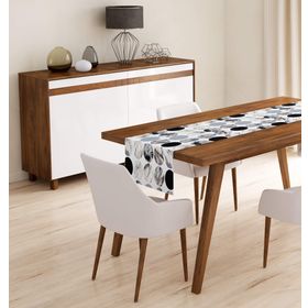 RealHomes Geometrik Desenli Dijital Baskılı Özel Tasarım Runner