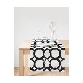 Realhomes Halka Desenli Dijital Baskılı Modern Süet Runner