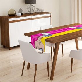 RealHomes K05 Pop Art Retro Dijital Baskılı Dekoratif Kırlent Kılıfı
