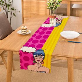 RealHomes K05 Pop Art Retro Dijital Baskılı Dekoratif Kırlent Kılıfı