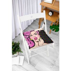 RealHomes K05 Pop Art Retro Dijital Baskılı Dekoratif Kırlent Kılıfı