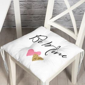 RealHomes K2129 Be Mine Kalp Desenli Dijital Baskılı Modern Kırlent Kılıfı