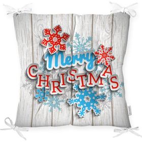 RealHomes K218 Merry Christmas Dijital Baskılı Modern Kırlent Kılıfı