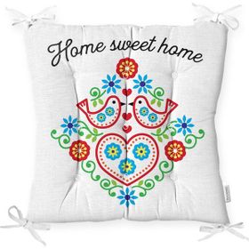 Realhomes K2279 Home Sweet Yazılı Dijital Baskılı Modern Kırlent Kılıfı