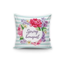 Realhomes K2387 Spring Bouquet Temalı Modern Dijital Baskılı Yastık Kılıfı