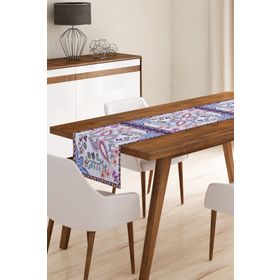 RealHomes K2485 Kahverengi Ok Çizimli Çiçek Desenli Dekoratif Kırlent Kılıfı