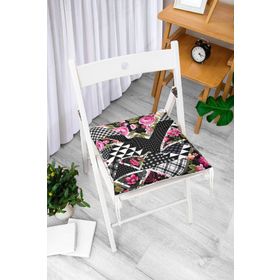 RealHomes K2504 Karma Çiçek Geometrik Desenler Modern Kırlent Kılıfı