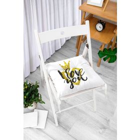 RealHomes K2530 I Love You Motifli Dijital Baskılı Kırlent Kılıfı