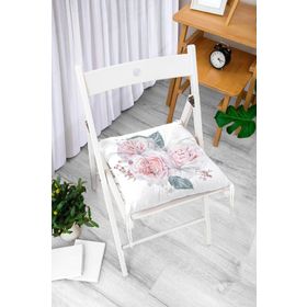 RealHomes K2536 Soluk Çiçek Motifli Modern Baskılı Kırlent Kılıfı