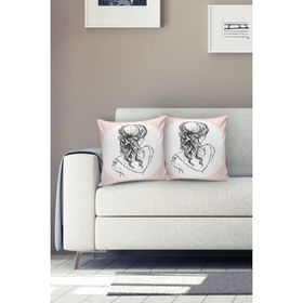 RealHomes K304 Dijital Baskılı Dekoratif Yastık Kırlent Kılıfı
