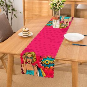 RealHomes K3278 Pempe Pop Art Wow Tasarımlı Dekoratif Kırlent Kılıfı