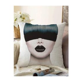 RealHomes K3406 Fashion Women Tasarımlı Dijital Baskılı Kırlent Kılıfı