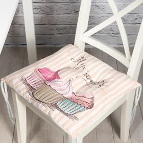 RealHomes K503 Cup Cake Dijital Baskılı Modern Kırlent Kılıfı