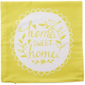 RealHomes K511 Home Sweet Home Dijital Baskılı Dekoratif Kırlent Kılıfı