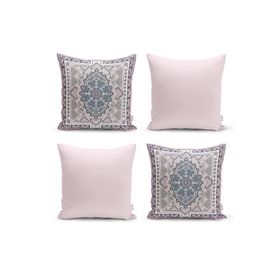 RealHomes K544 Puantiyeli Dijital Baskılı Dekoratif Yastık Kırlent Kılıfı