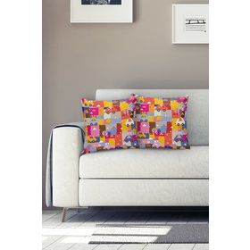 Realhomes K887 Dijital Baskılı Yastık Kırlent Kılıfı