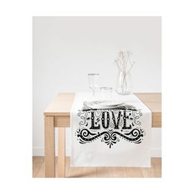 Realhomes Love Baskılı Dijital Süet Runner