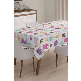 Realhomes Masa24 Özel Tasarım 3D Dijital Baskılı 140x220 cm Masa Örtüsü