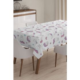 Realhomes Masa36 Özel Tasarım 3D Dijital Baskılı 120x140 cm Masa Örtüsü