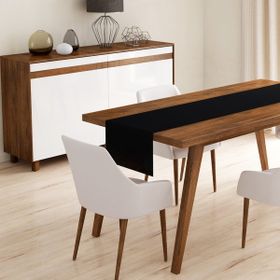 Realhomes Masa45 Geometrik Desenli Dijital Baskılı 3D 140x180 cm Masa Örtüsü