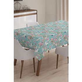 Realhomes Masa52 Modern Kuş Temalı Dijital Baskılı 3D 140x180 cm Masa Örtüsü