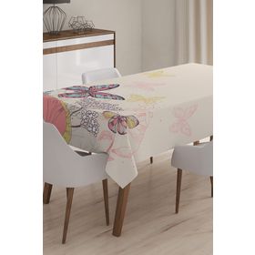 Realhomes Masa55 Özel Tasarım 3D Dijital Baskılı 120x140 cm Masa Örtüsü
