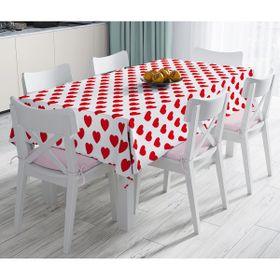 Realhomes Masa72 Ananas Resimli Dijital Baskılı 3D 140x220 cm Masa Örtüsü