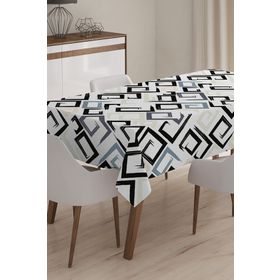 Realhomes Masa77 Özel Tasarım Dijital Baskılı 3D 140x220 cm Masa Örtüsü