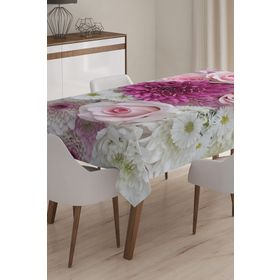Realhomes Masa91 Özel Tasarım 3D Dijital Baskılı 140x220 cm Masa Örtüsü