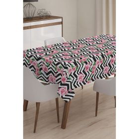 Realhomes Masa94 Özel Tasarım 3D Dijital Baskılı 120x140 cm Masa Örtüsü