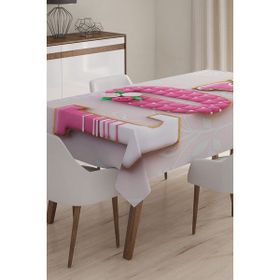 Realhomes Masa94 Özel Tasarım 3D Dijital Baskılı 120x140 cm Masa Örtüsü
