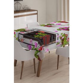 Realhomes Masa94 Özel Tasarım 3D Dijital Baskılı 140x220 cm Masa Örtüsü