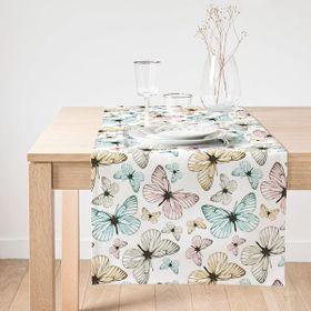 Realhomes Modern Kelebek Desenli Süet Runner