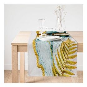 Realhomes Özel Tasarım Dijital Baskılı Modern Süet Runner