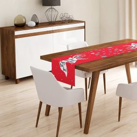 RealHomes P3055 Merry Christmas Geyik Desenli Dekoratif Pofidik Sandalye Minderi