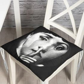 RealHomes P3391 Fornasetti Profumi: Scented Candle Modern Pofidik Sandalye Minderi