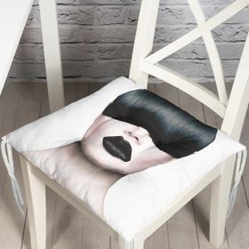RealHomes P3406 Fashion Women Tasarımlı Dijital Baskılı Pofidik Sandalye Minderi