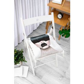RealHomes P3406 Fashion Women Tasarımlı Dijital Baskılı Pofidik Sandalye Minderi