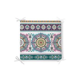 RealHomes Realhomes Dekoratif Fermuarlı 40x40 cm Kare Sandalye Minderi