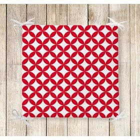 RealHomes Realhomes Dekoratif Fermuarlı 40x40 cm Kare Sandalye Minderi