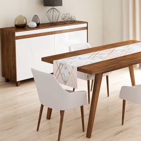 Realhomes REALRUNNER218v Özel Tasarım Dijital Baskılı Dekoratif Runner