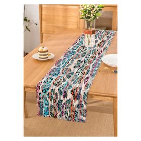 Realhomes RUNNER3629 Leopar Motifli Dijital Baskılı Runner Runner